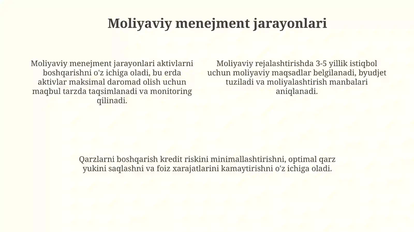 Moliyaviy menijmentning maqsadi vavazifalari 4