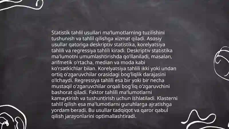 Tahlil. Hujjatlar tahlili usuli 4