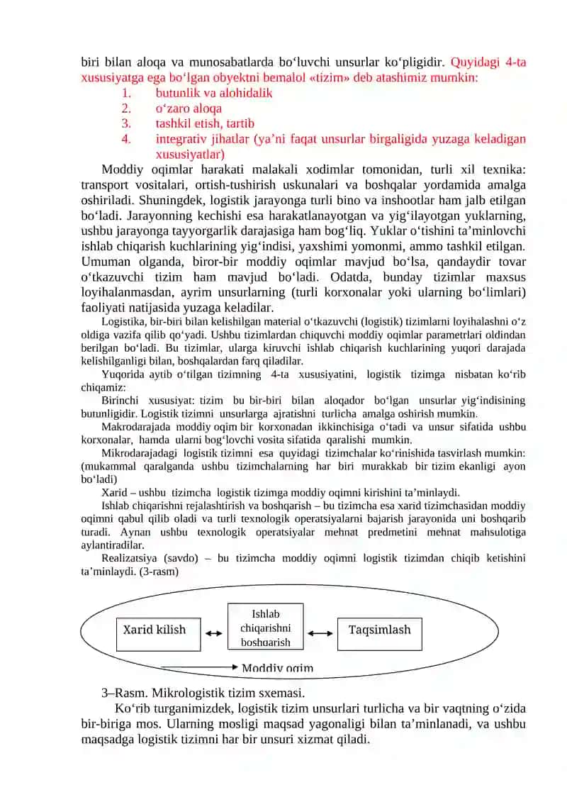 Logistika tizimi 4