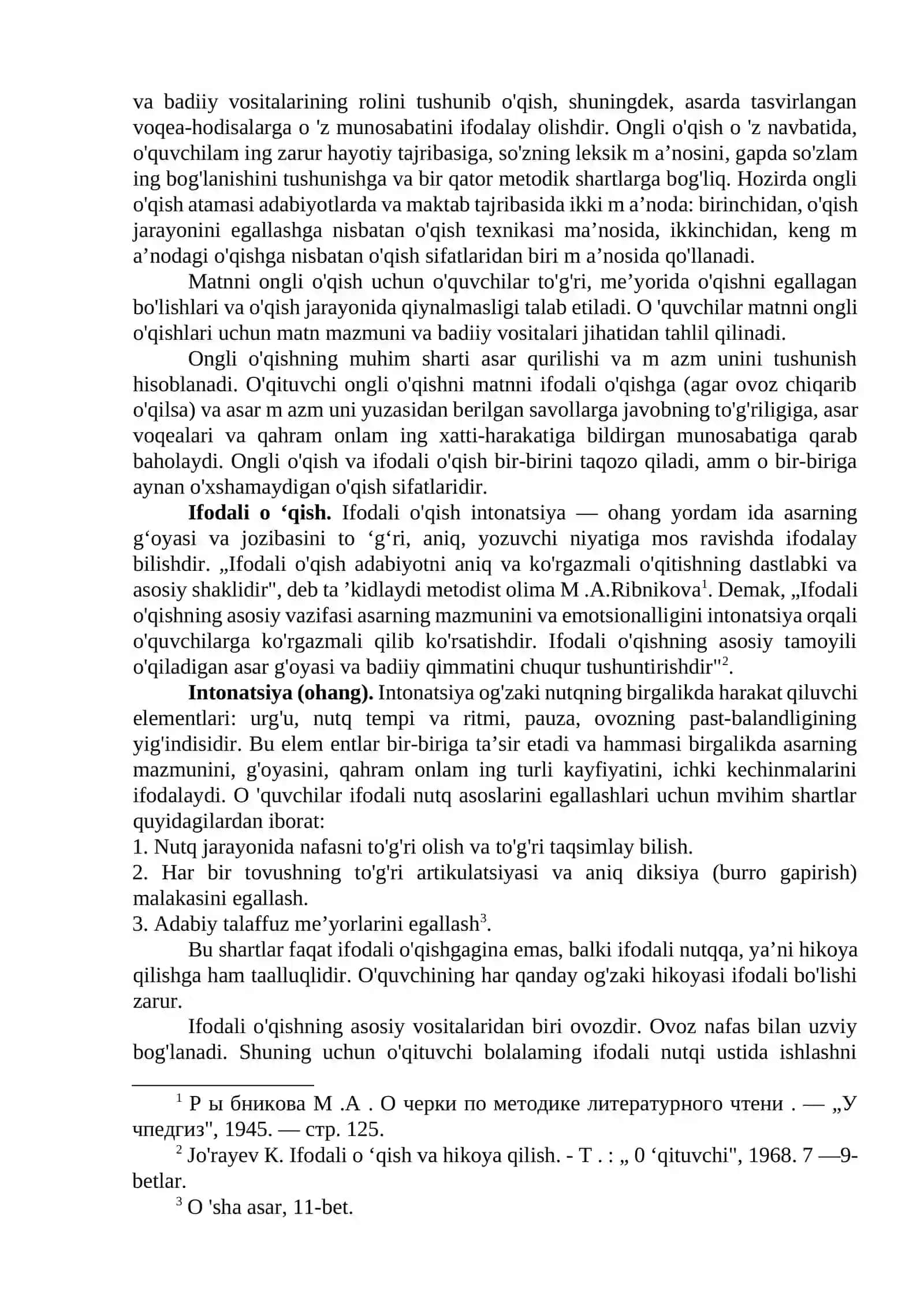 O‘QISH MALAKALARI VA ULARNI TAKOMILLASHTIRISH USULLARI 4