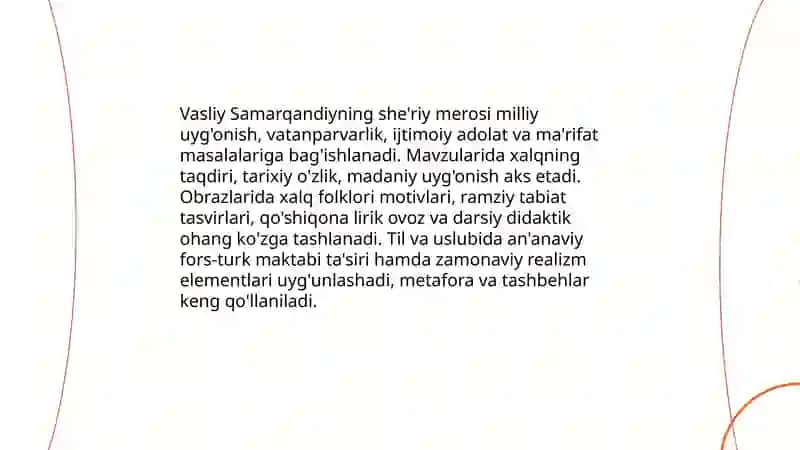 Vasliy Samarqandiy hayoti va ijodiy merosi 4