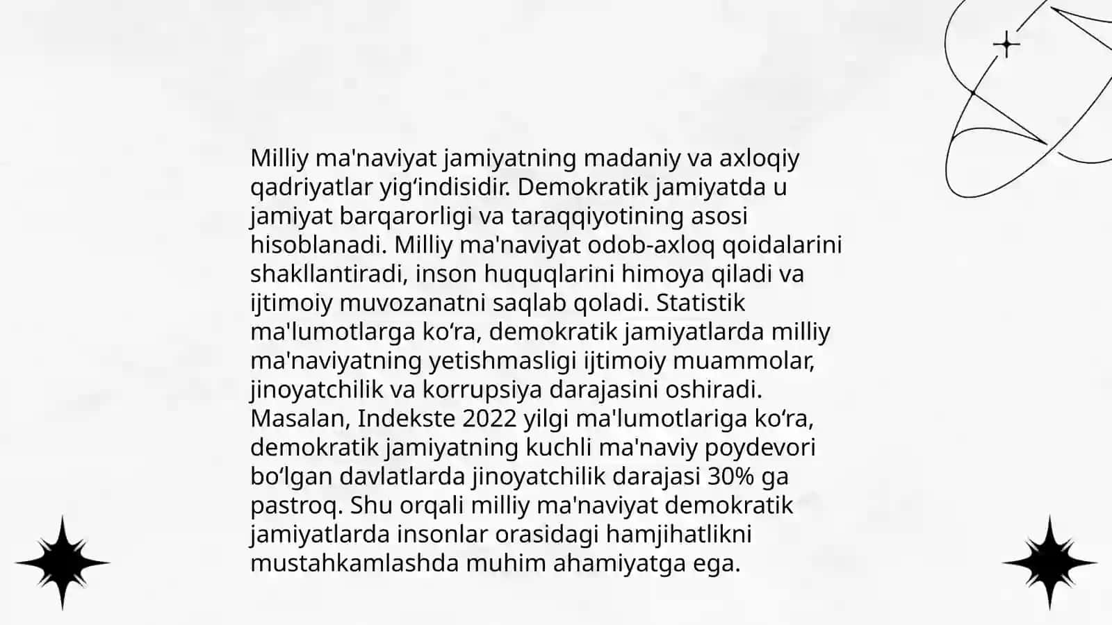 Demokratik jamiyat qurishning milliy-ma’naviy va axloqiy negizlari 4