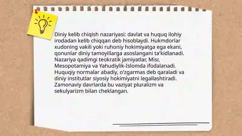 Davlat va Huquqning kelib chiqishi 4