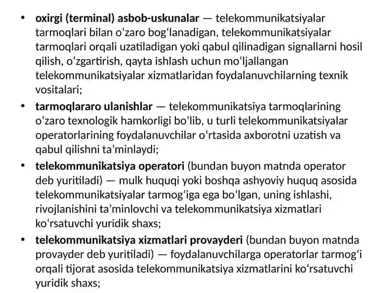 OPTIK ALOQA TIZIMLARI 4