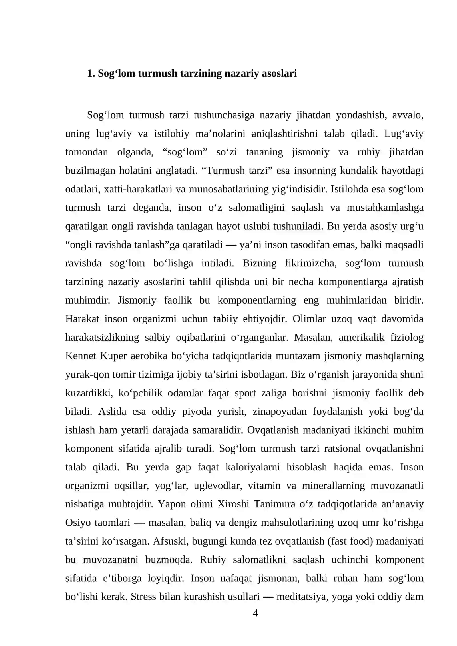 Sog‘lom turmush tarzi 4
