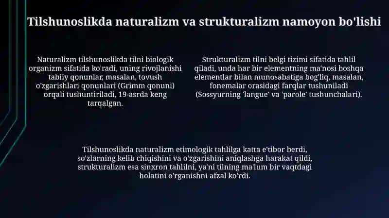 Naturalizm va Strukturalizmning Mohiyati va Asosiy Farqlari 4