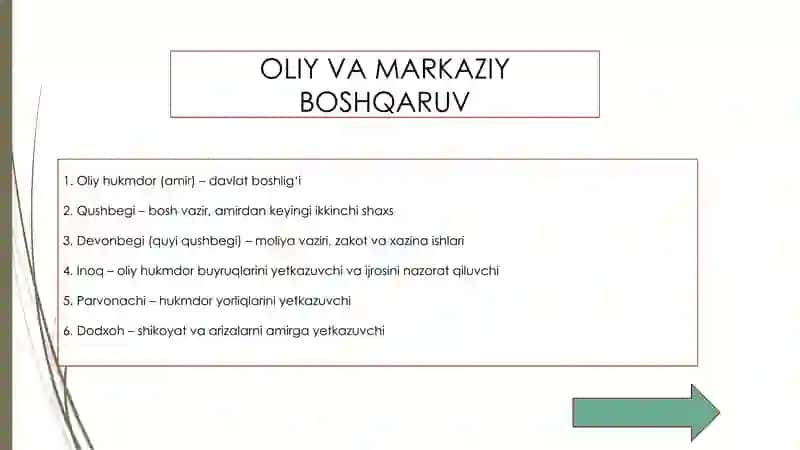Mangitlar Boshqaruvi Davri Buxoro Amirligining Yangi Sahifasi 4