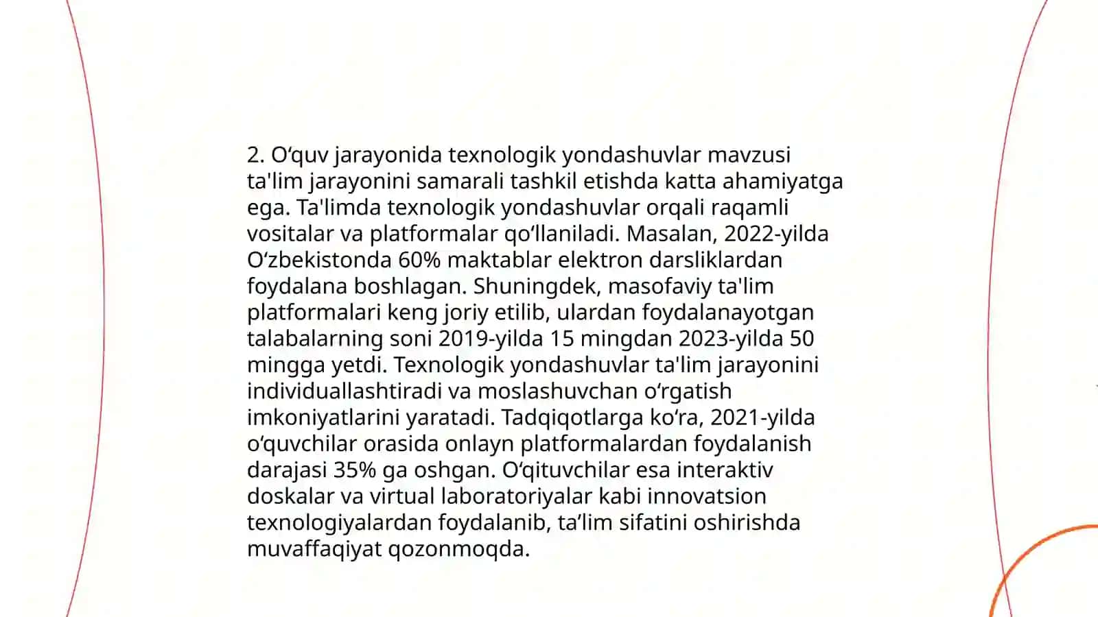 Texnologiya ta‘limining didaktik tamoyillari va ularning ta‘limdagi o‘rni 4