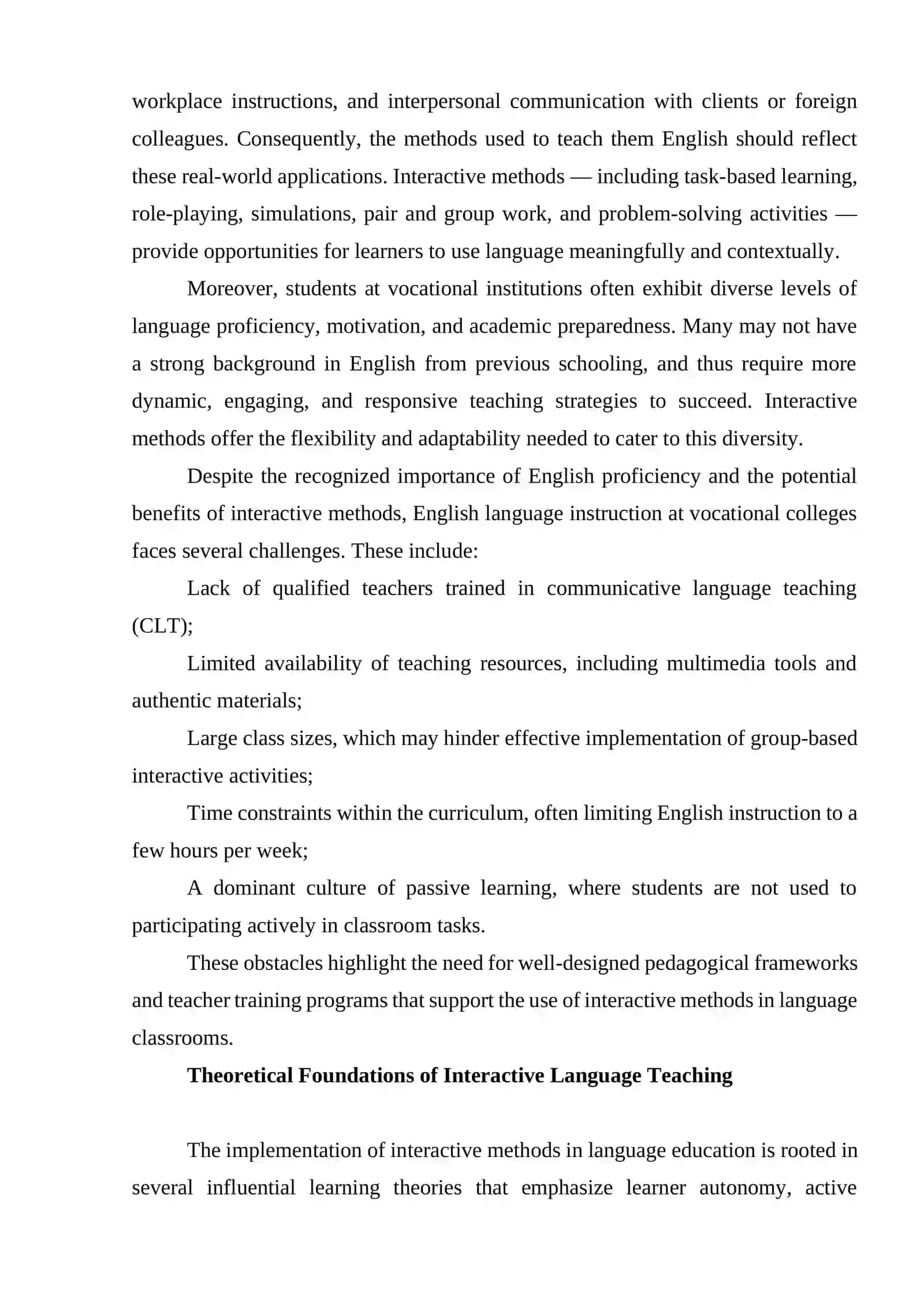 Teaching English with Interactive Methods at Vocational Colleges 4