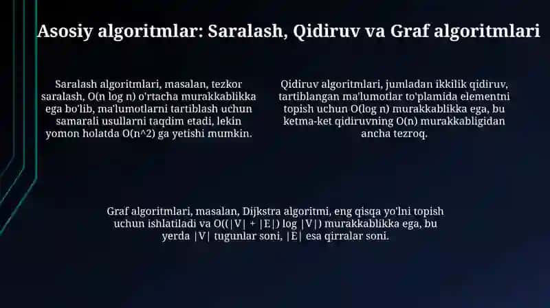 Algoritm turlari va ularning xossalari 4