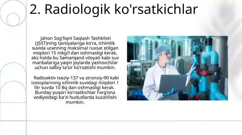 Ichimlik Suvi Sifatining Gigiena Talablari 4