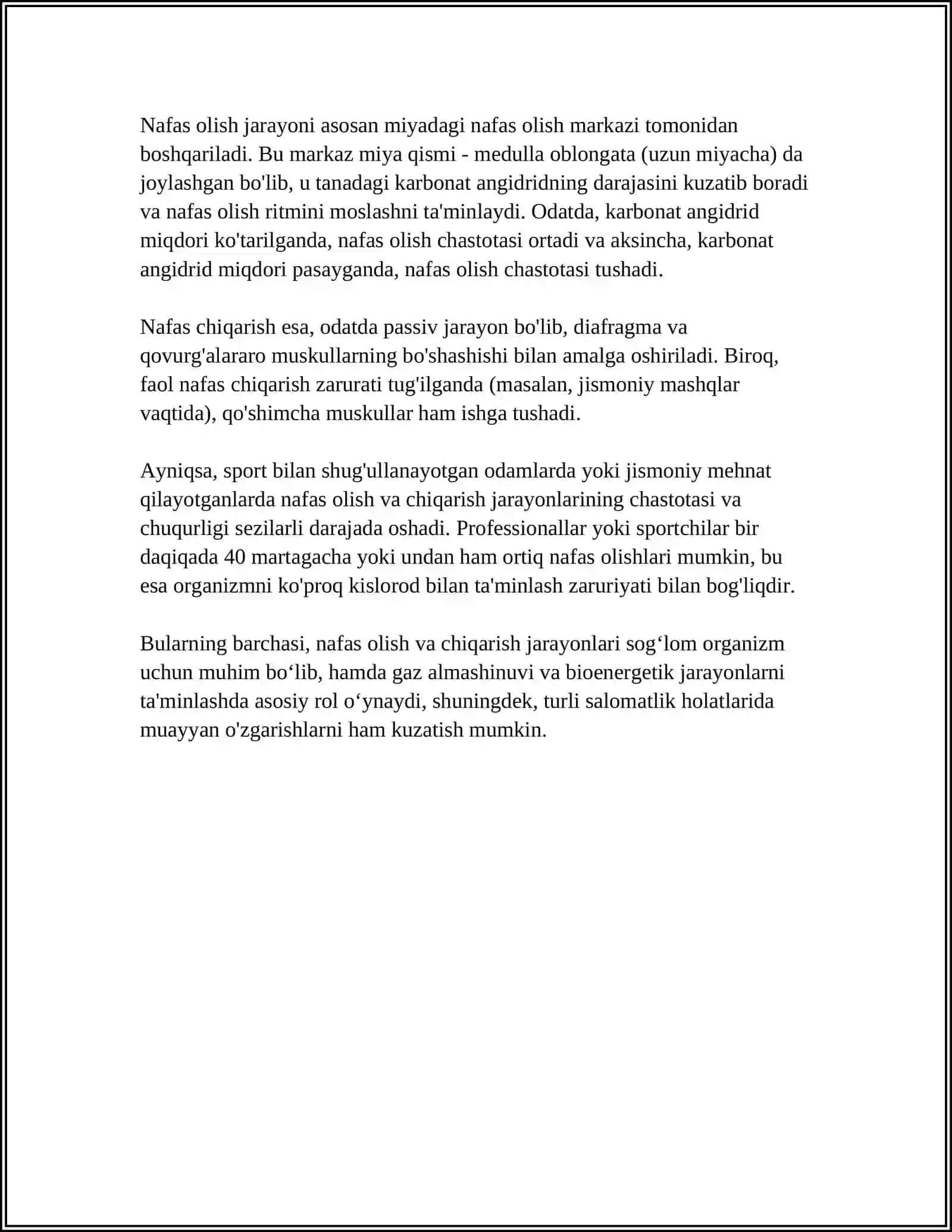 SOGʻLOM ODAMLARDA NAFAS HARAKATI TIPLARI 4