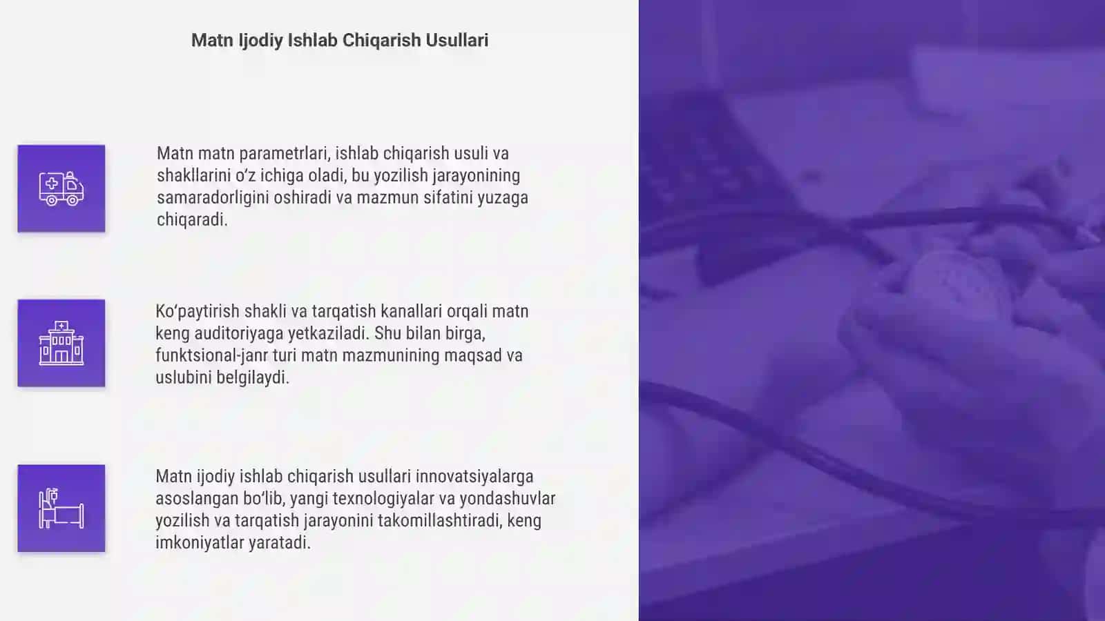 Media matn parametrlari 4