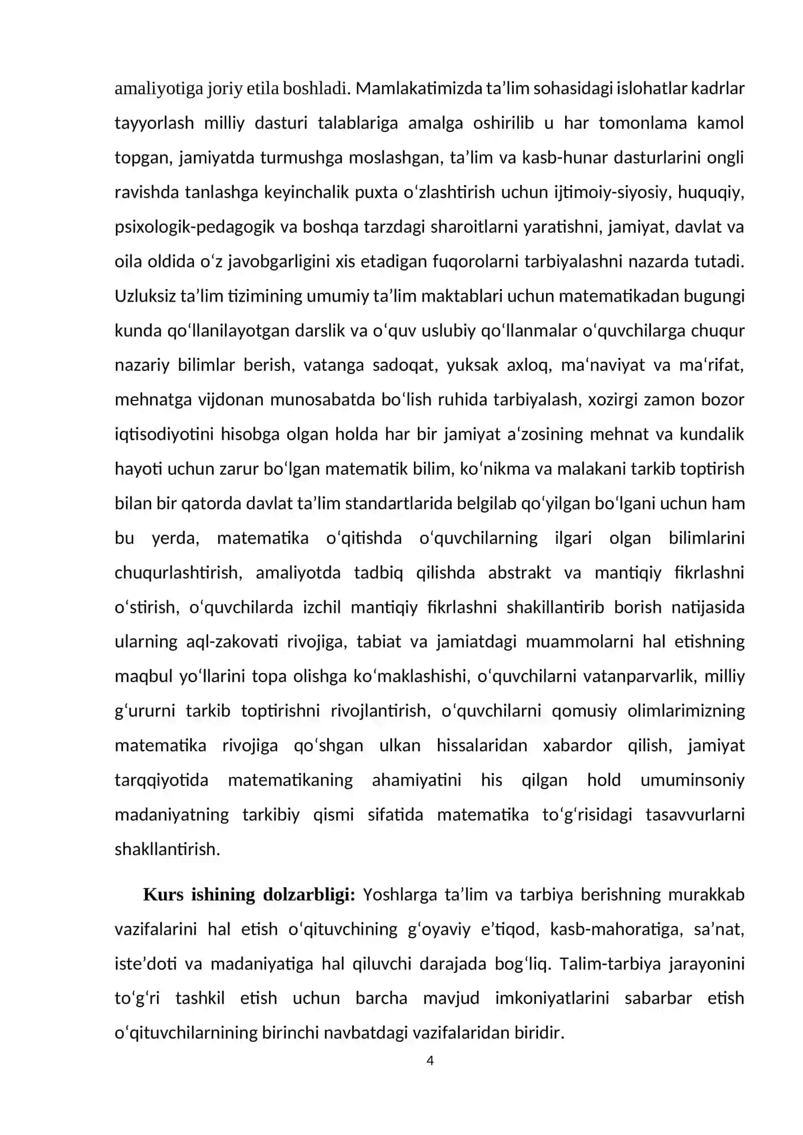 To‘g‘ri chiziqda, tekkislikda va fazoda koordinatalar sistemasi 4