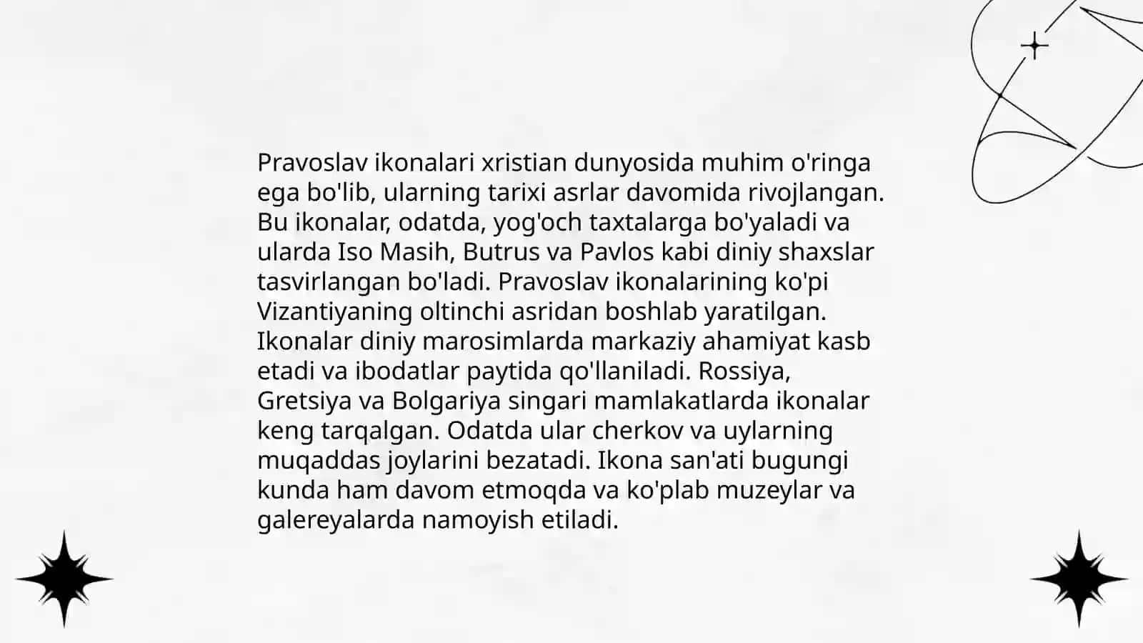 Pravoslav cherkovlari diniy atrubutlar haqida taqdimot tayyorlash 4