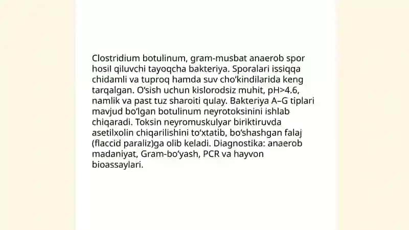 Botulizm bilan zaharlanish 4