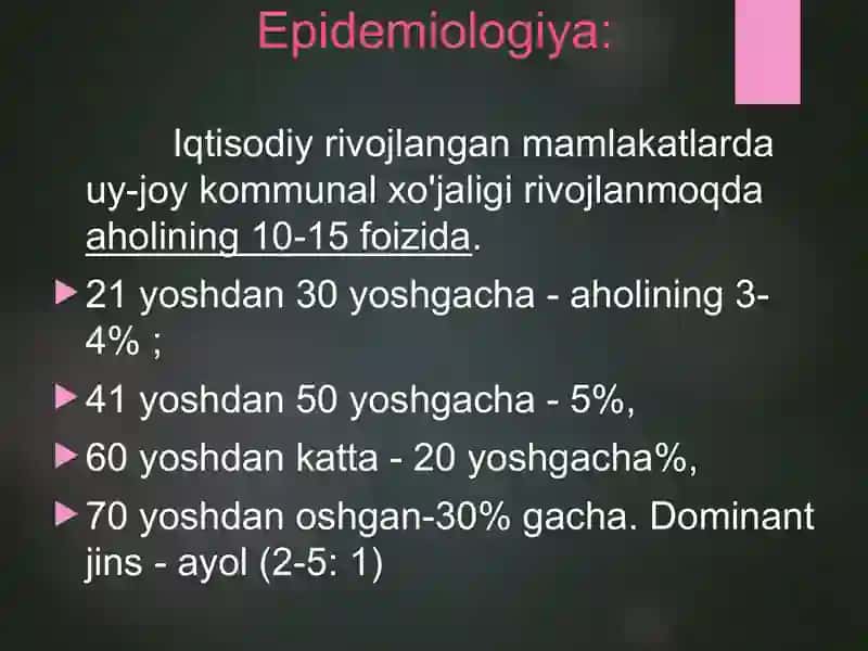 O't tosh kasalligi taqdimod pptx 4