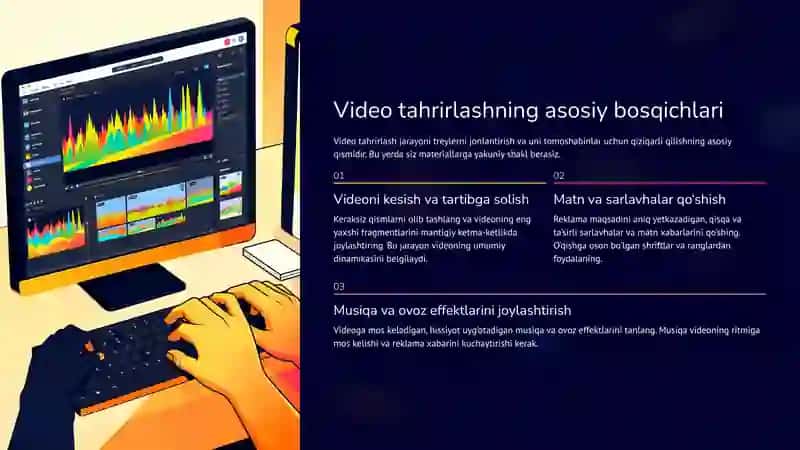 Treyler yaratish: Tayyor materiallardan reklama videosini tahrirlash 4