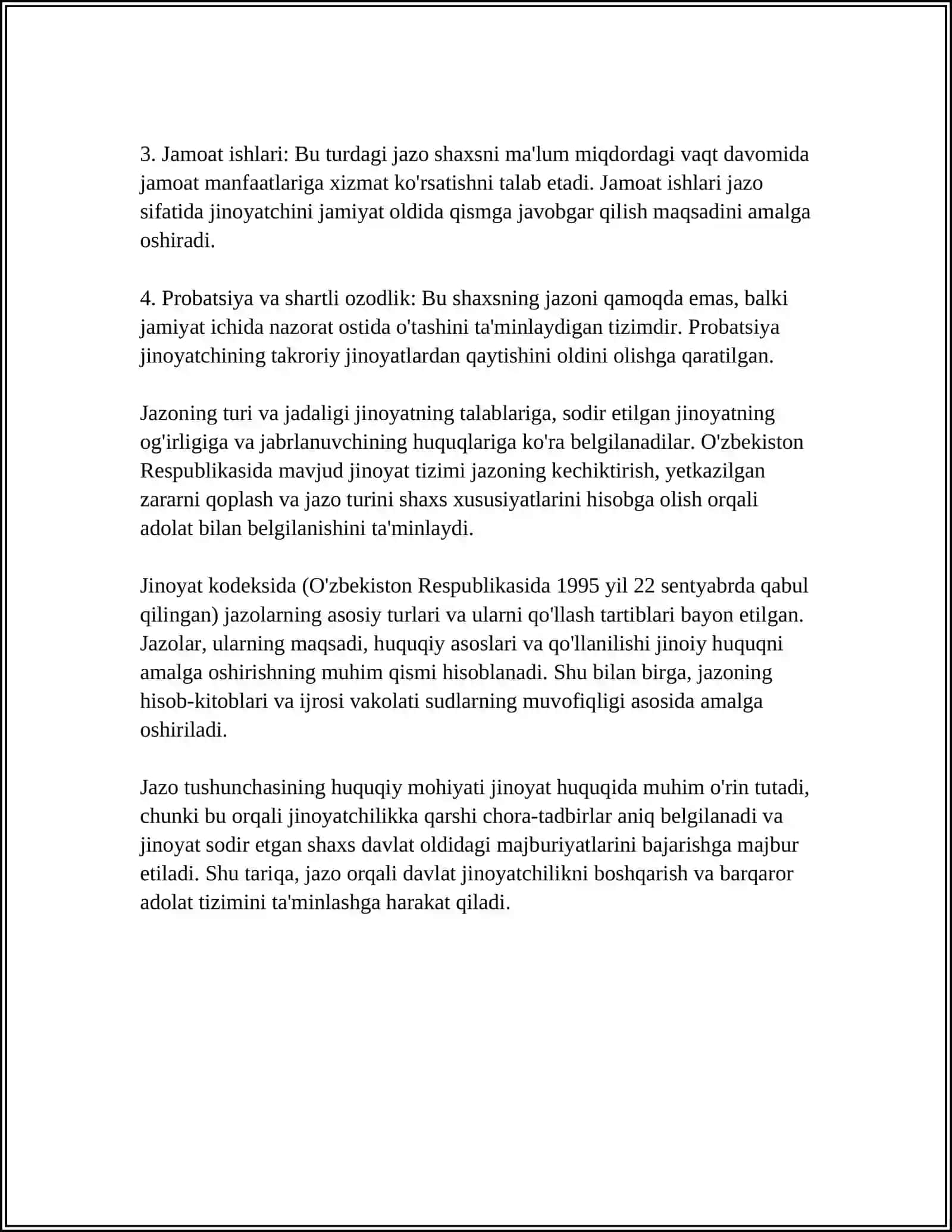 HUQUQBUZARLIKLAR UCHIN JAZO CHORALARINING HUQUQIY ASOSLARI 4
