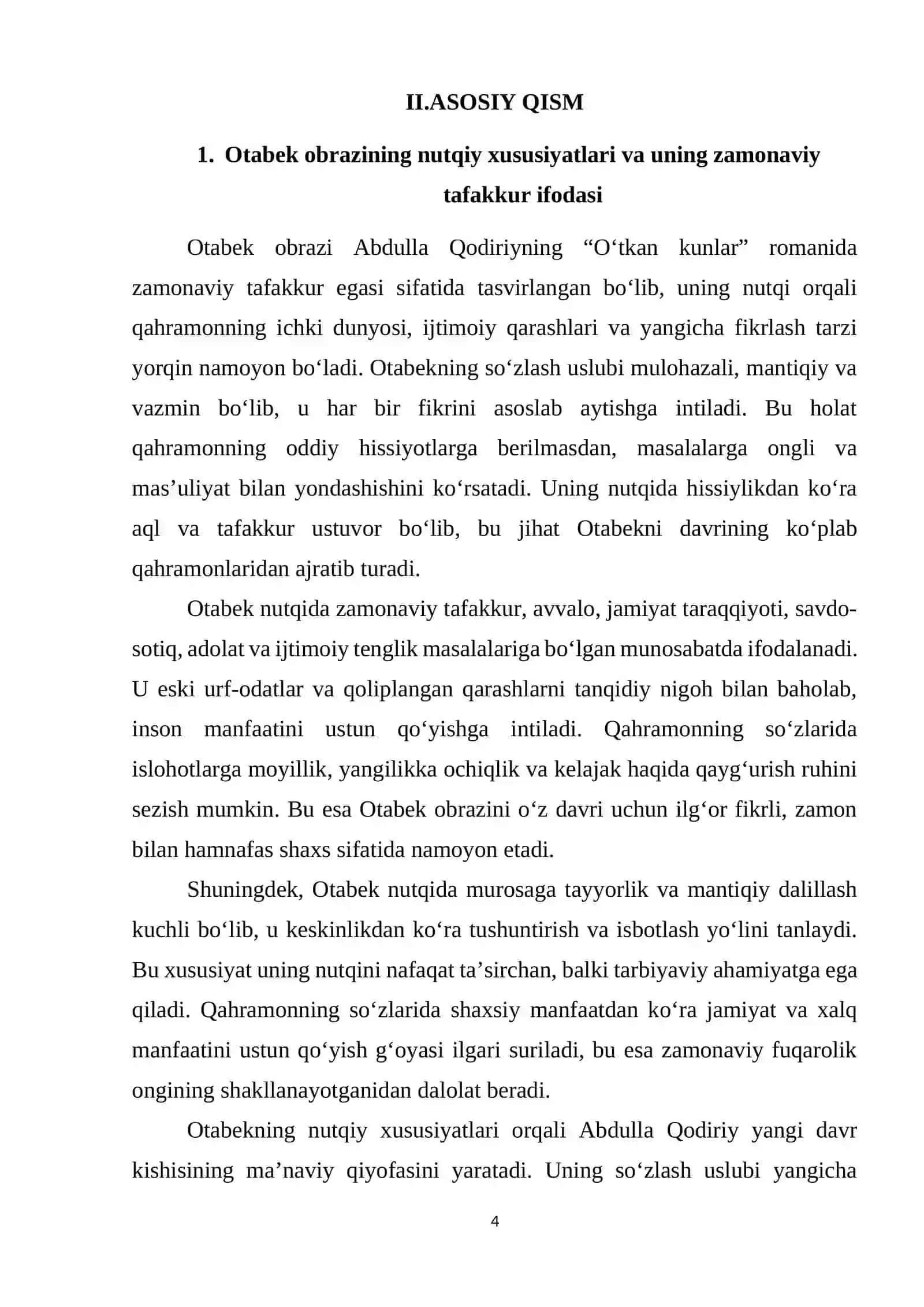Otabek Obrazining Nutqida Zamoniavilik va Milliylik Uyg'unligi 4