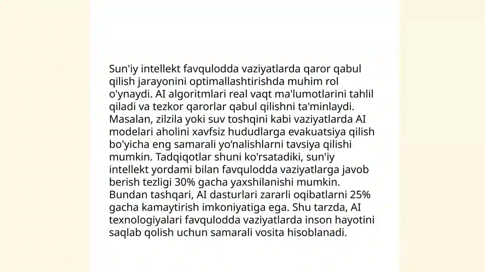 Favqulodda vaziyatlarda dispetchirlik qarorlarida neyron texnologiyalar qo'llash imkoniyatlari 4