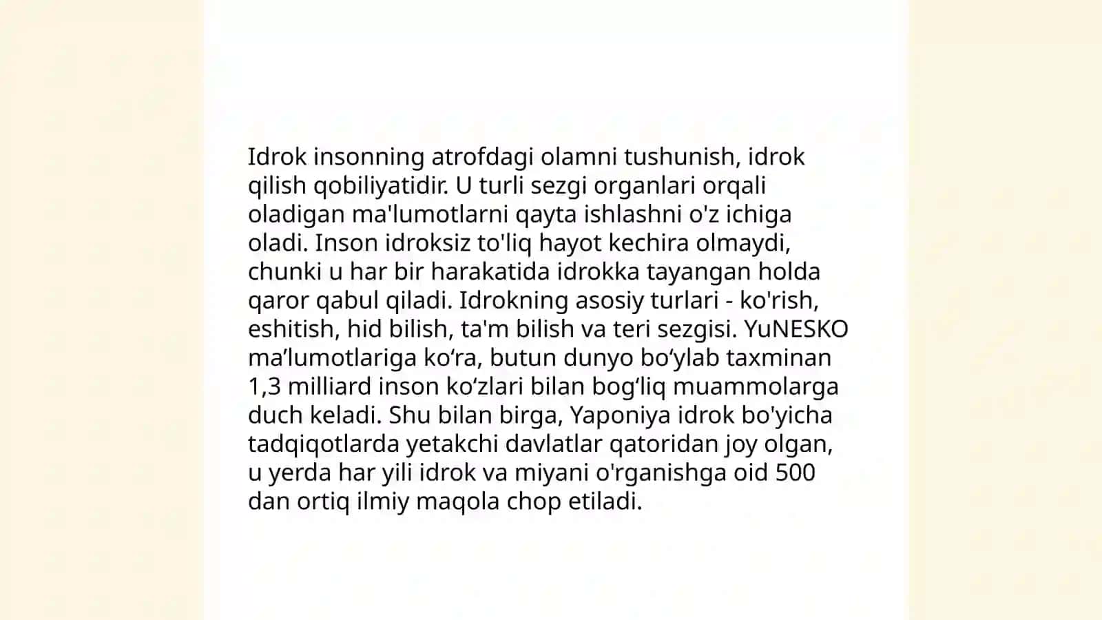 Hid bilish mexanizmi 4
