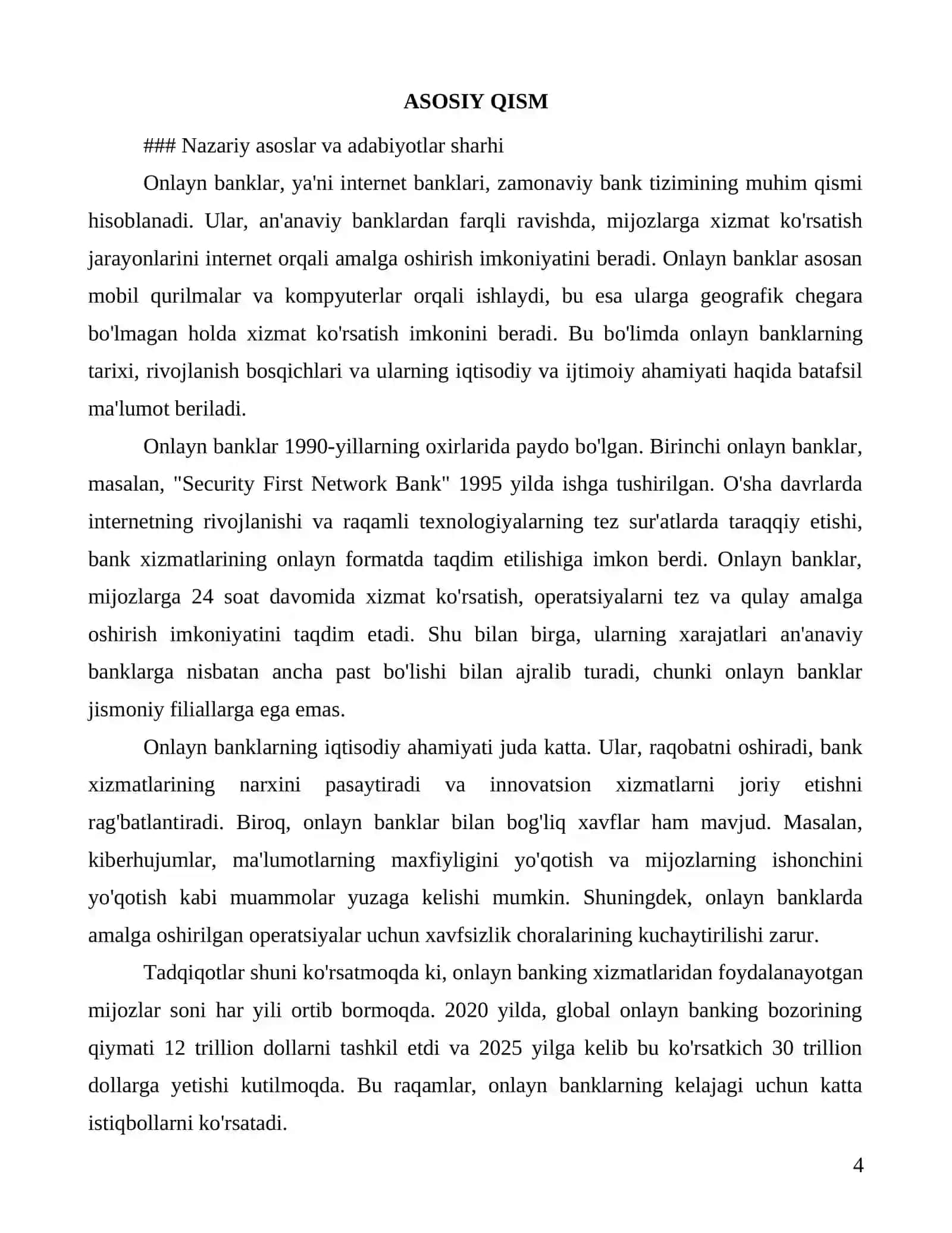 Onlayn banklarning akademik koʻnikmalar va kasbiy kompitentlikka ta'siri 4