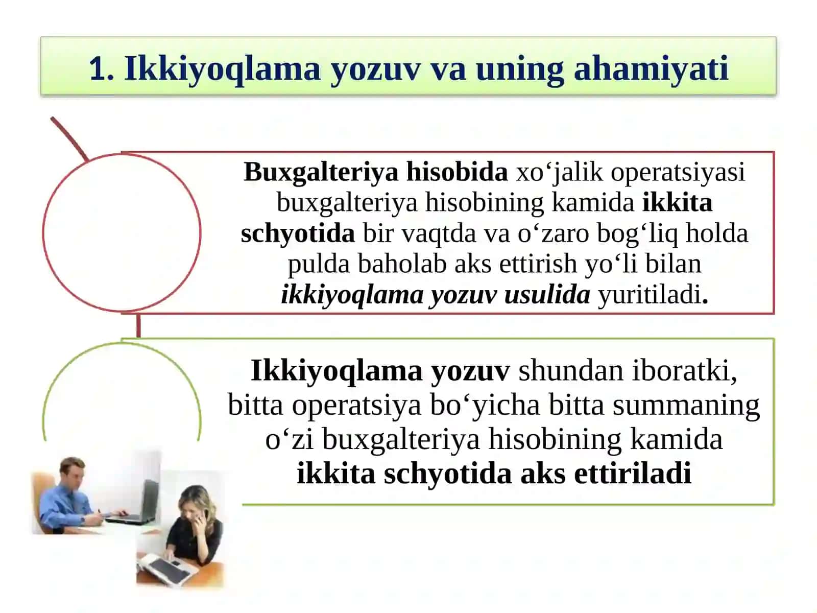 XO‘JALIK OPERATSIYALARIDA IKKIYОQLAMA YОZUV 4