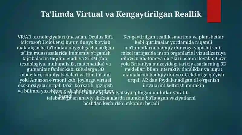 Ta'lim Texnologiyalari Vositalari va Resurslari 4