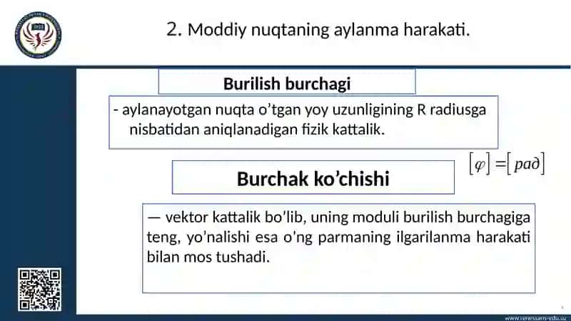 Masofaviy ta’lim uchun o‘quv kontent - Fizika 4