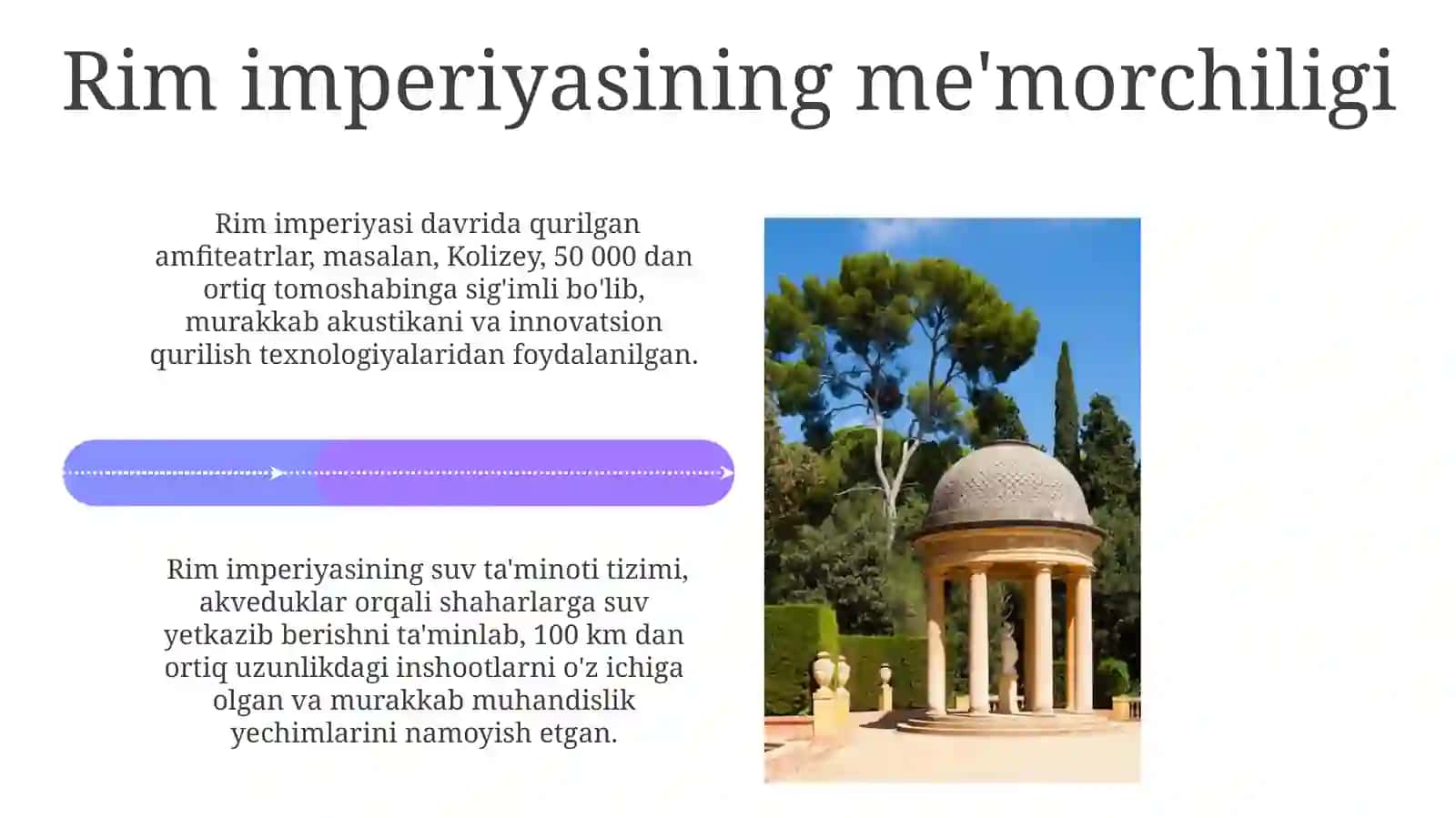 Italiyaning tarixiy yodgorliklarining me'morchiligi va landshaft dizayni 4