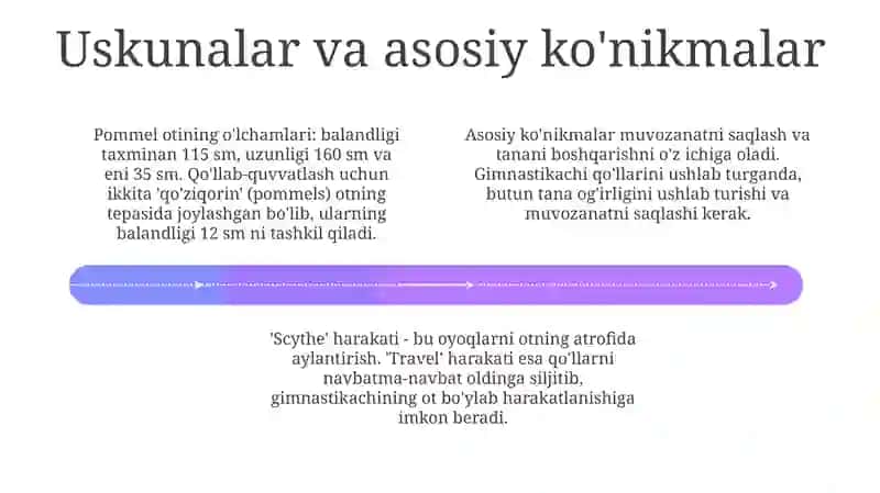 Gimnastika. Dastakli otda bajariladigan mashqlar 4