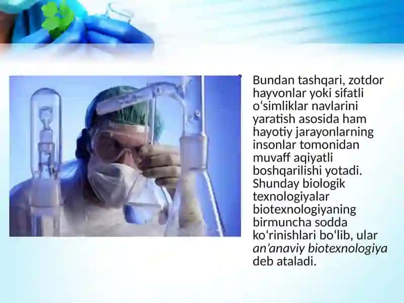 Gen va hujayra injeneriyasiga asoslangan biotexnologiya 4