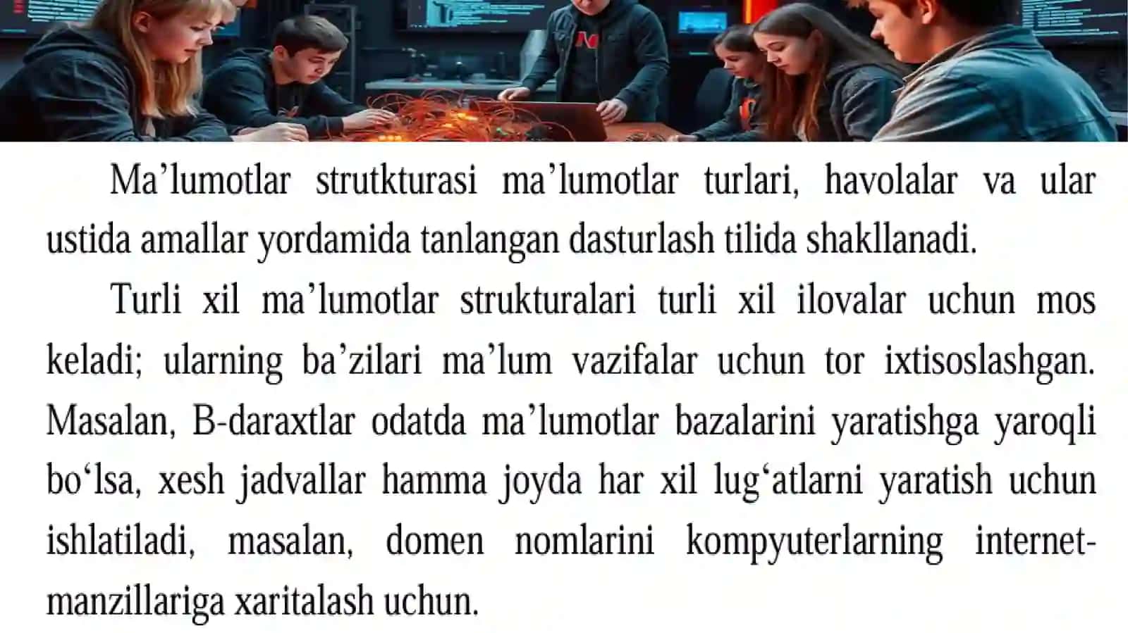 MA’LUMOTLAR TUZILMASI VA ALGORITMLAR 4