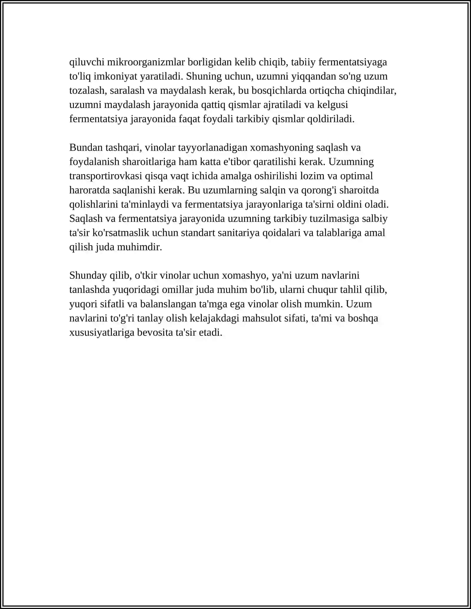 OTKIR VINOLAR TAYYORLASH TEXNOLOGIYASI 4