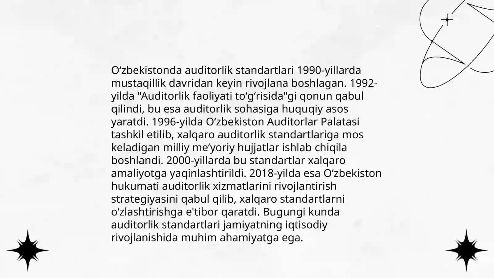 Oʻzbekistonda auditorlik standartlari 4