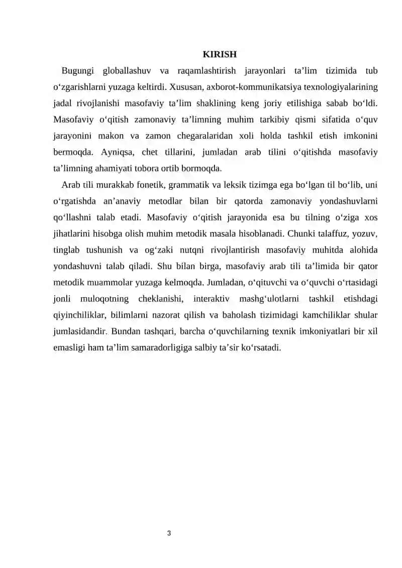 Masofaviy o‘qitishning metodik muammolari 4