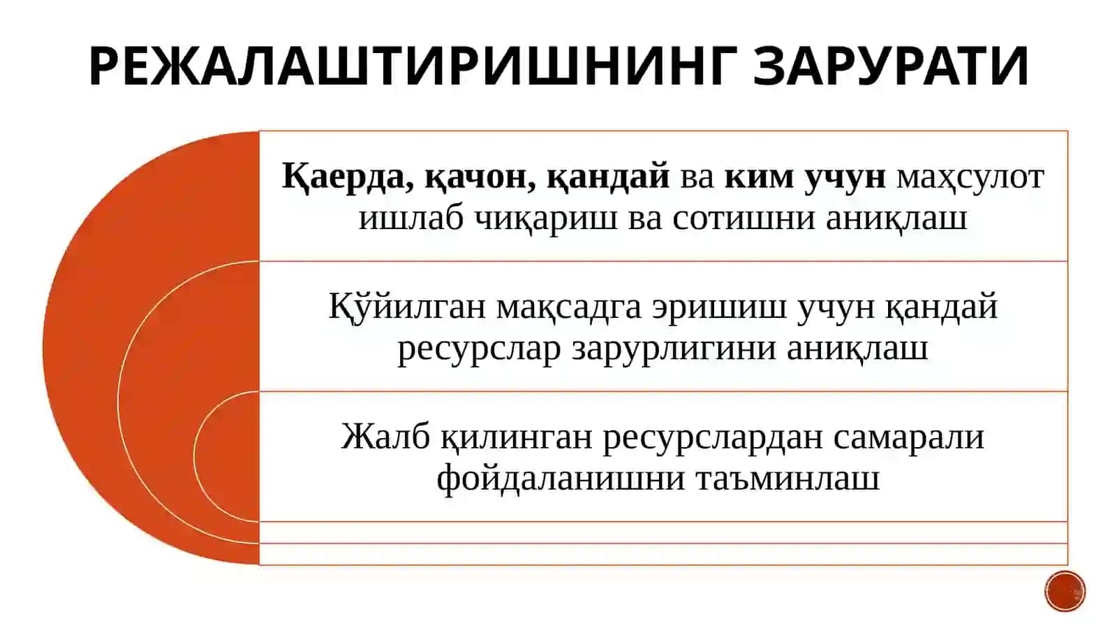 Молиявий режалаштириш ва прогнозлаштириш 4
