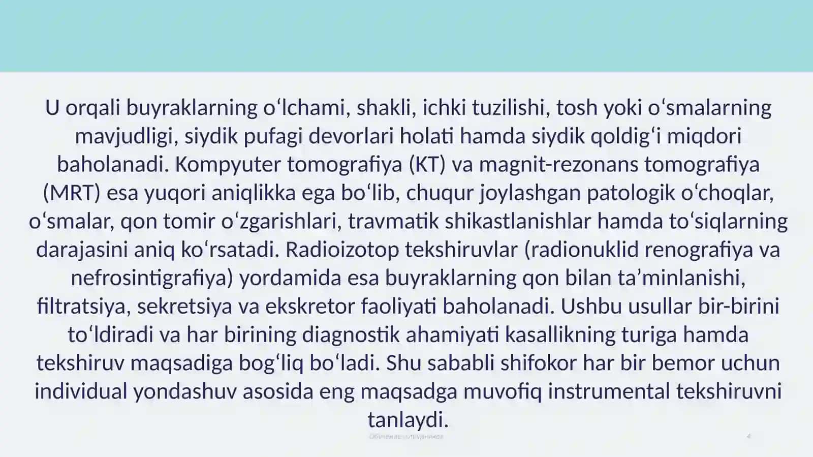 Instrumental tekshirish turlari 4
