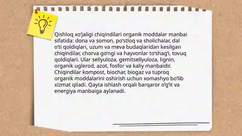 Tabiiy organik xomashyo 4