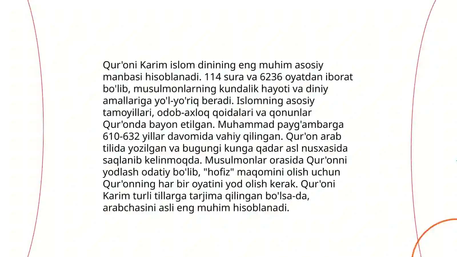 Islom dini manbalari va ularning hozirgi davrdagi ahamiyati 4