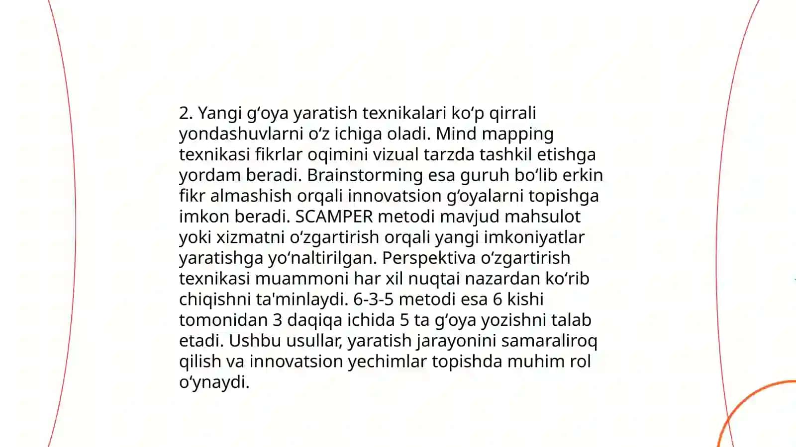 Muammo yechish usullari 4