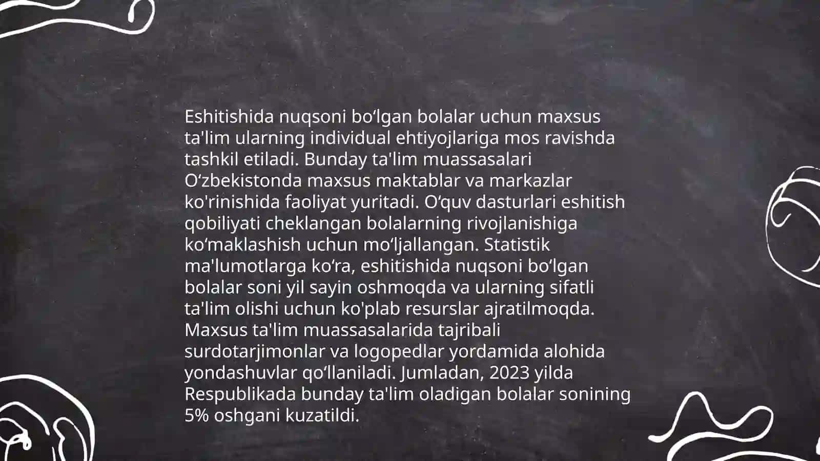 Eshitishida nuqsoni bo’lgan bolalar 4
