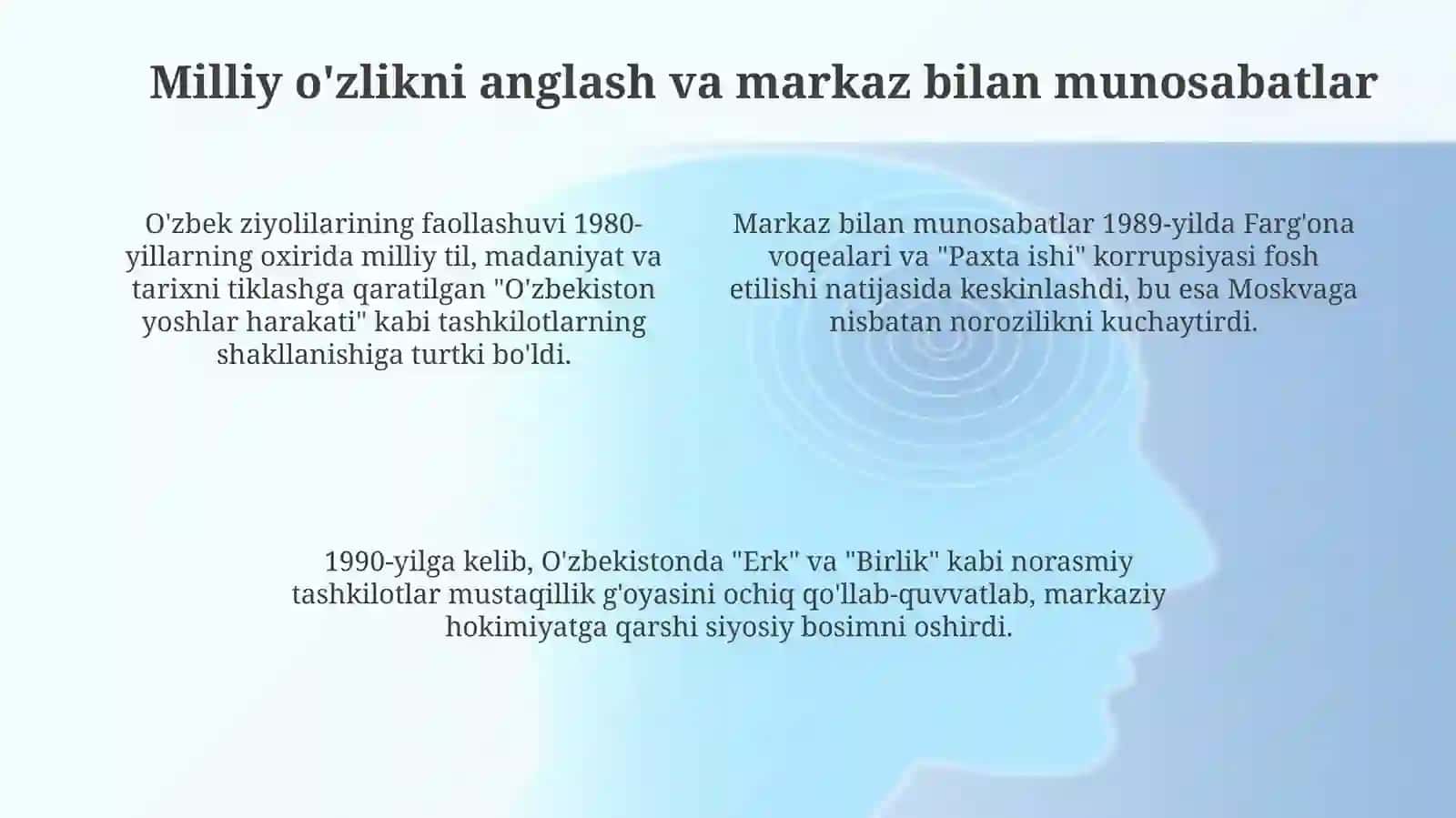 O'zbekistonda ijtimoiy-siyosiy o'zgarishlar 4