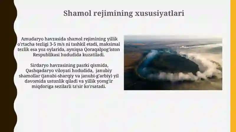 Atmosfera yogʻnlarining daryo havzasi boʻycha taqsimlanishi 4