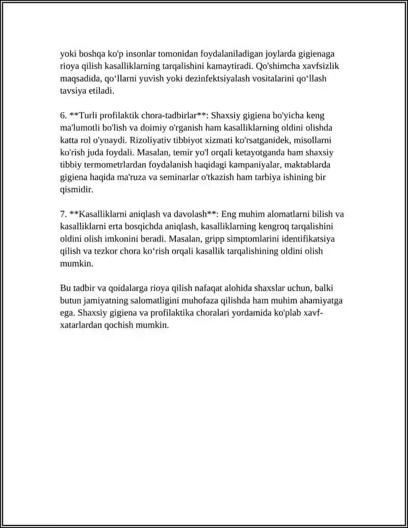 SALOMATLIK VA XAVFSIZLIK 4