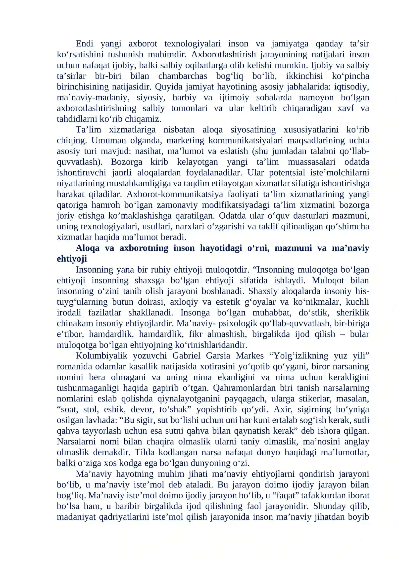 MEDIA SAVODXONLIK VA AXBOROT MADANIYATI TARIXIY EVOLYUTSIYASI 4