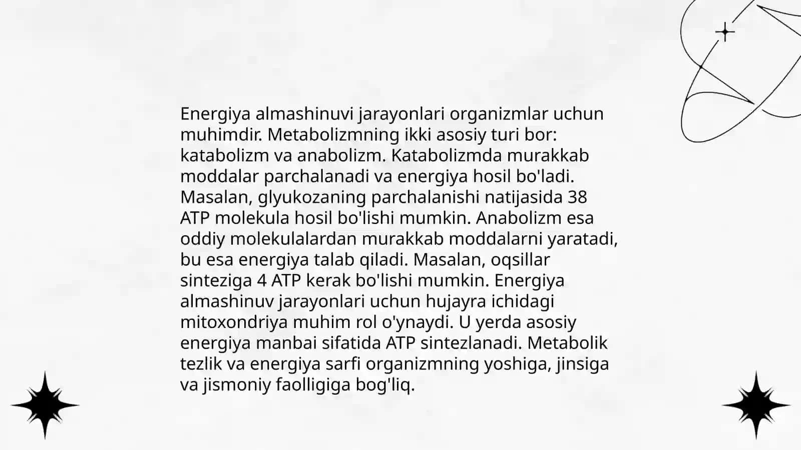 A. Louen bioenergetik analiz 4