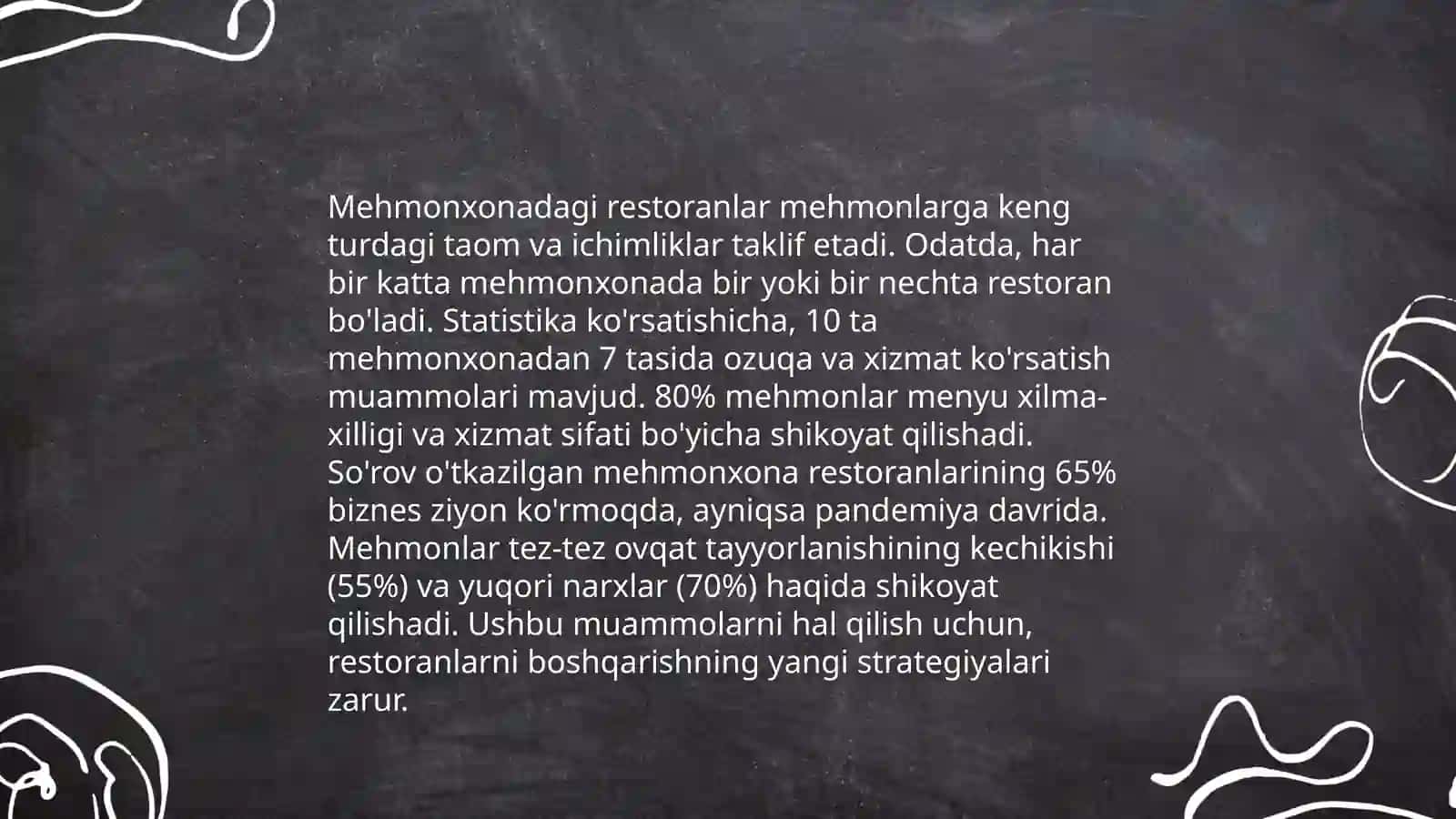 Turizmda ovqatlanish xizmatlari 4