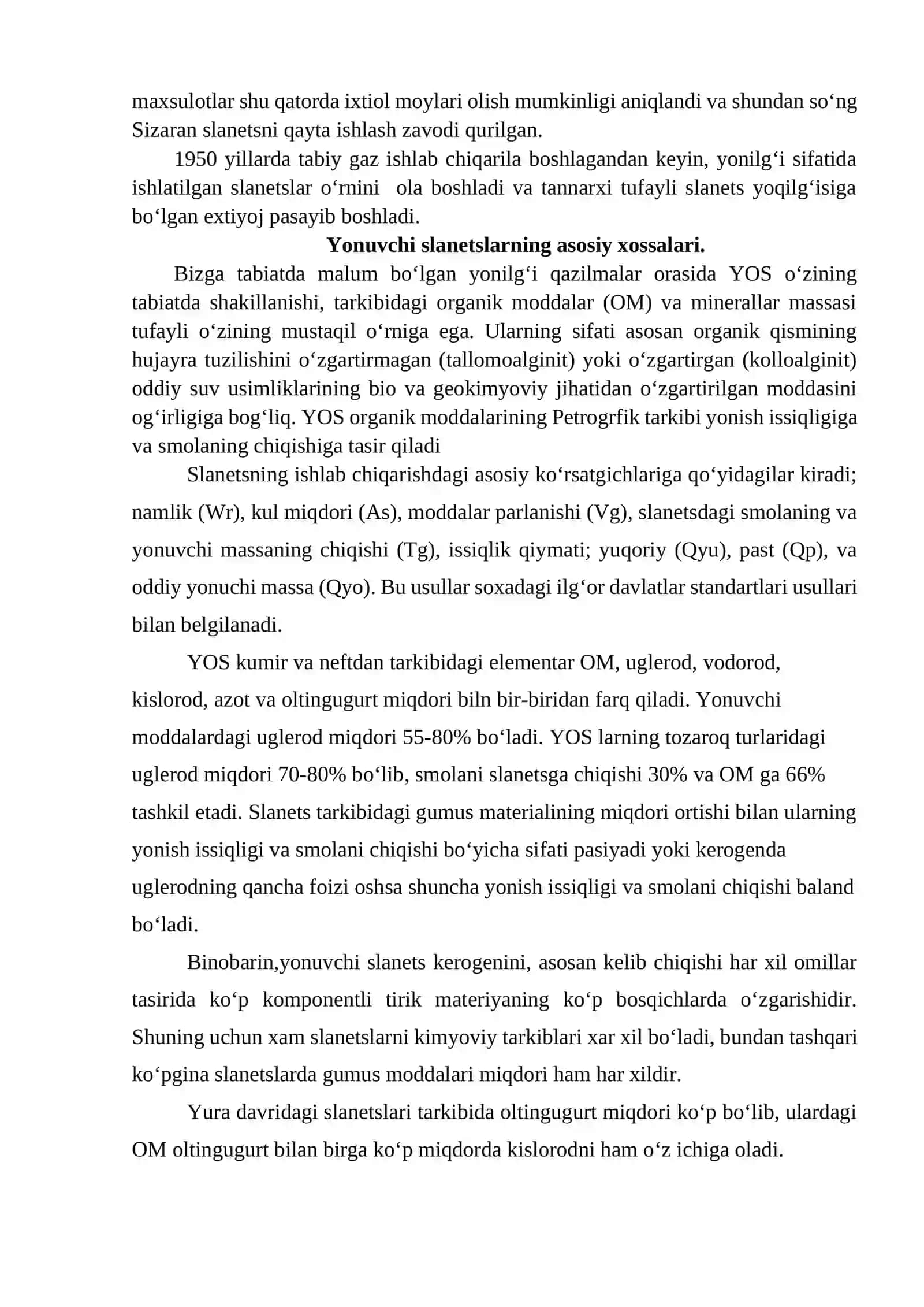 Slanetsli rudalarni boyitish texnologiyasi 4